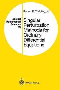 bokomslag Singular Perturbation Methods for Ordinary Differential Equations