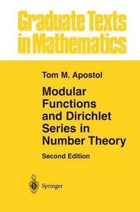 bokomslag Modular Functions and Dirichlet Series in Number Theory