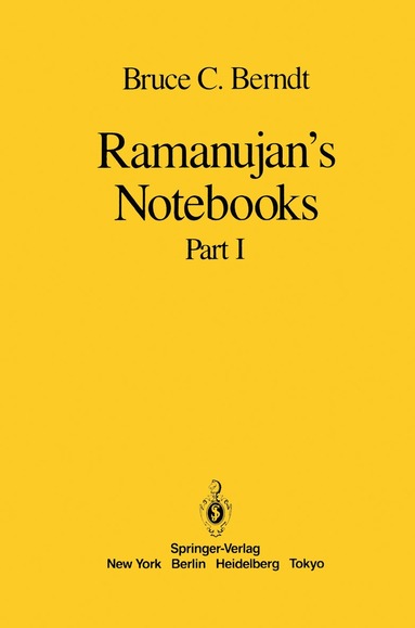 bokomslag Ramanujans Notebooks