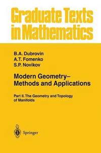 bokomslag Modern Geometry Methods and Applications