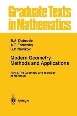 Modern Geometry Methods and Applications 1