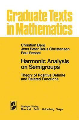 Harmonic Analysis on Semigroups 1