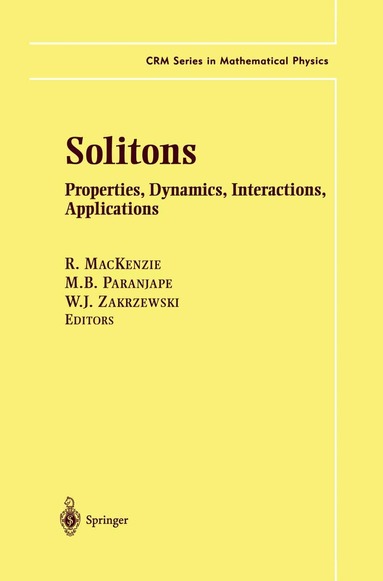 R. MacKenzie, M.B. Paranjape, W.J. Zakrzewski - Solitons, Häftad