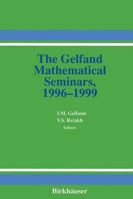 bokomslag The Gelfand Mathematical Seminars, 19961999