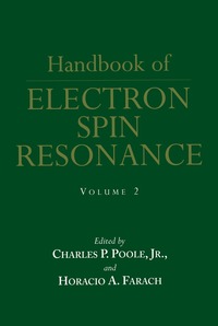 bokomslag Handbook of Electron Spin Resonance