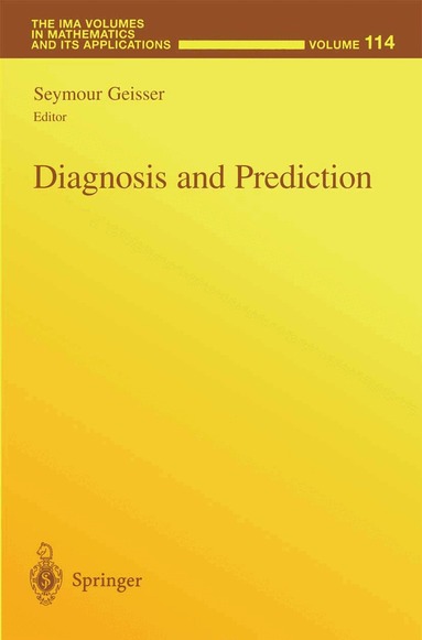 Seymour Geisser - Diagnosis and Prediction, Häftad
