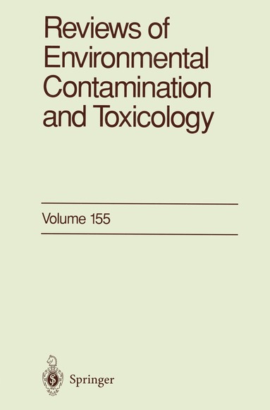 bokomslag Reviews of Environmental Contamination and Toxicology