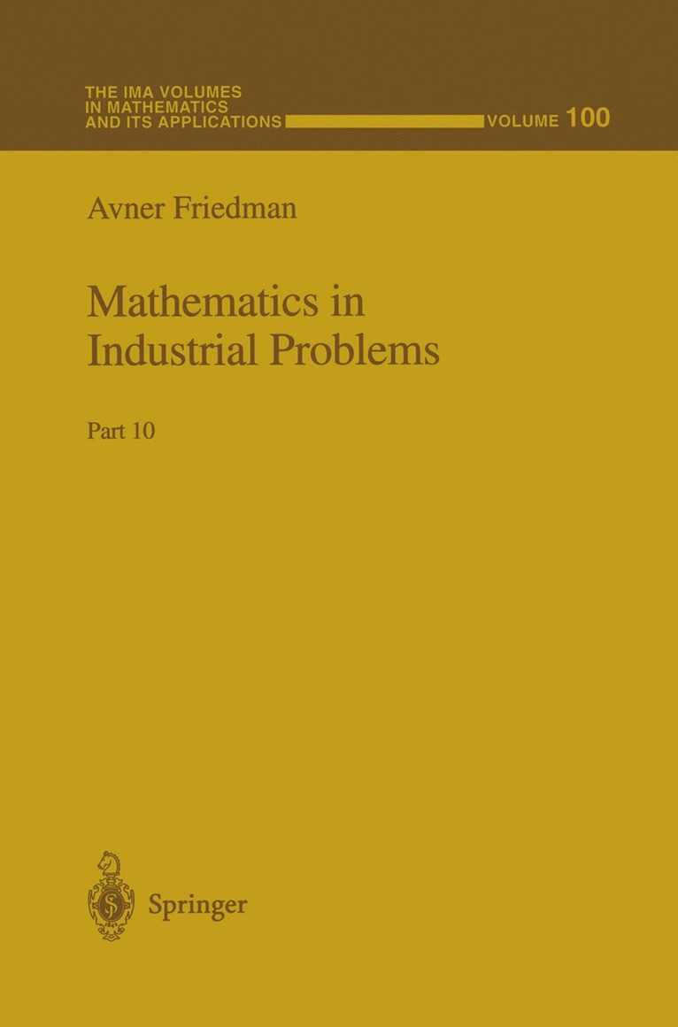 Mathematics in Industrial Problems 1