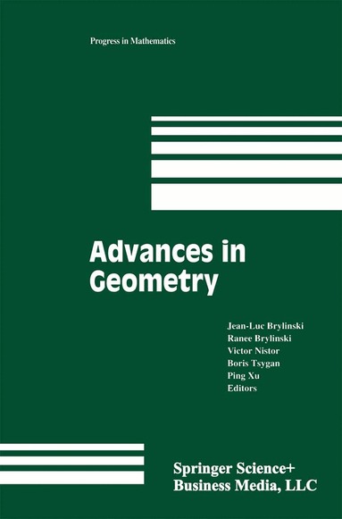 Jean-Luc Brylinski, Ranee Brylinski, Victor Nistor - Advances in Geometry, Häftad