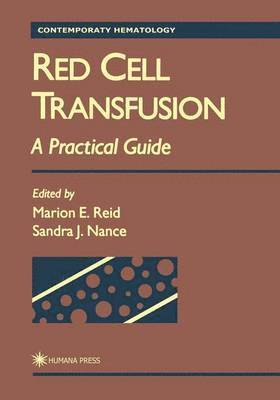 bokomslag Red Cell Transfusion