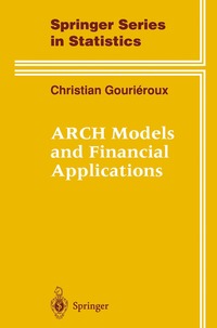 bokomslag ARCH Models and Financial Applications