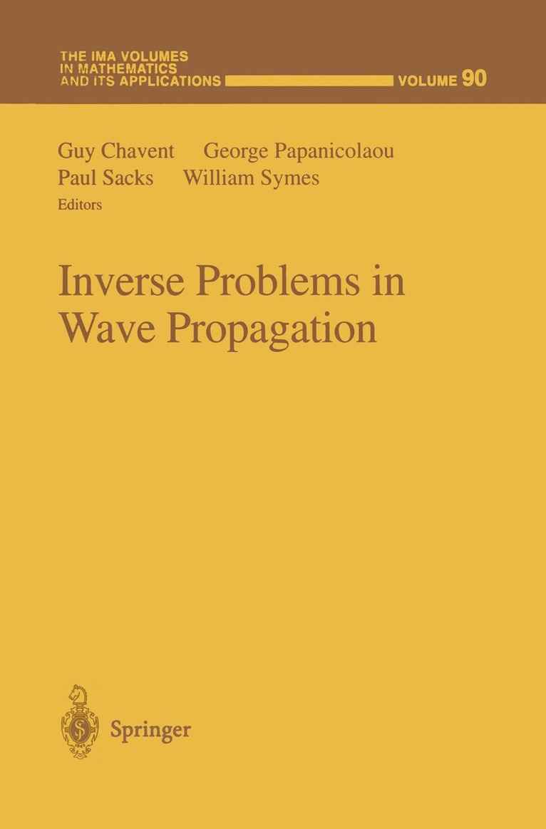 Inverse Problems in Wave Propagation 1