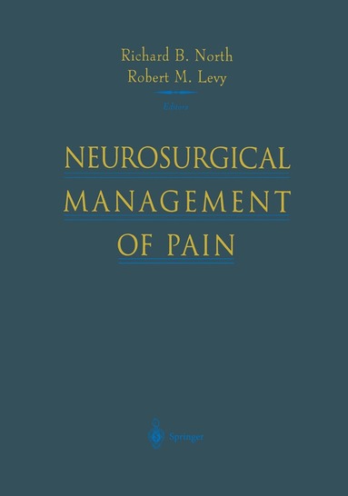 bokomslag Neurosurgical Management of Pain