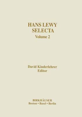 Hans Lewy Selecta 1