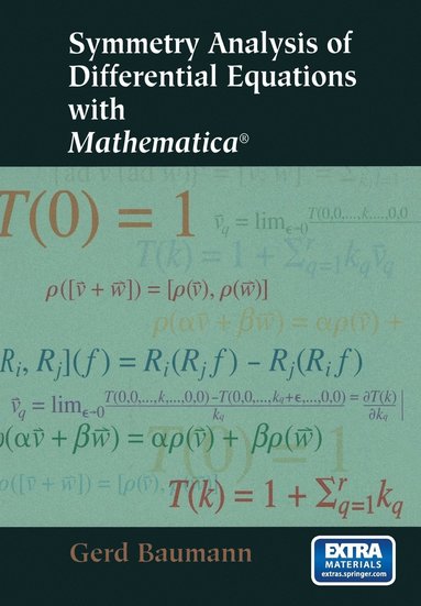 bokomslag Symmetry Analysis of Differential Equations with Mathematica¿