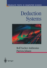 bokomslag Deduction Systems