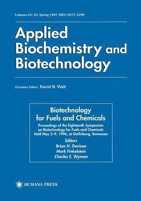 Biotechnology for Fuels and Chemicals 1