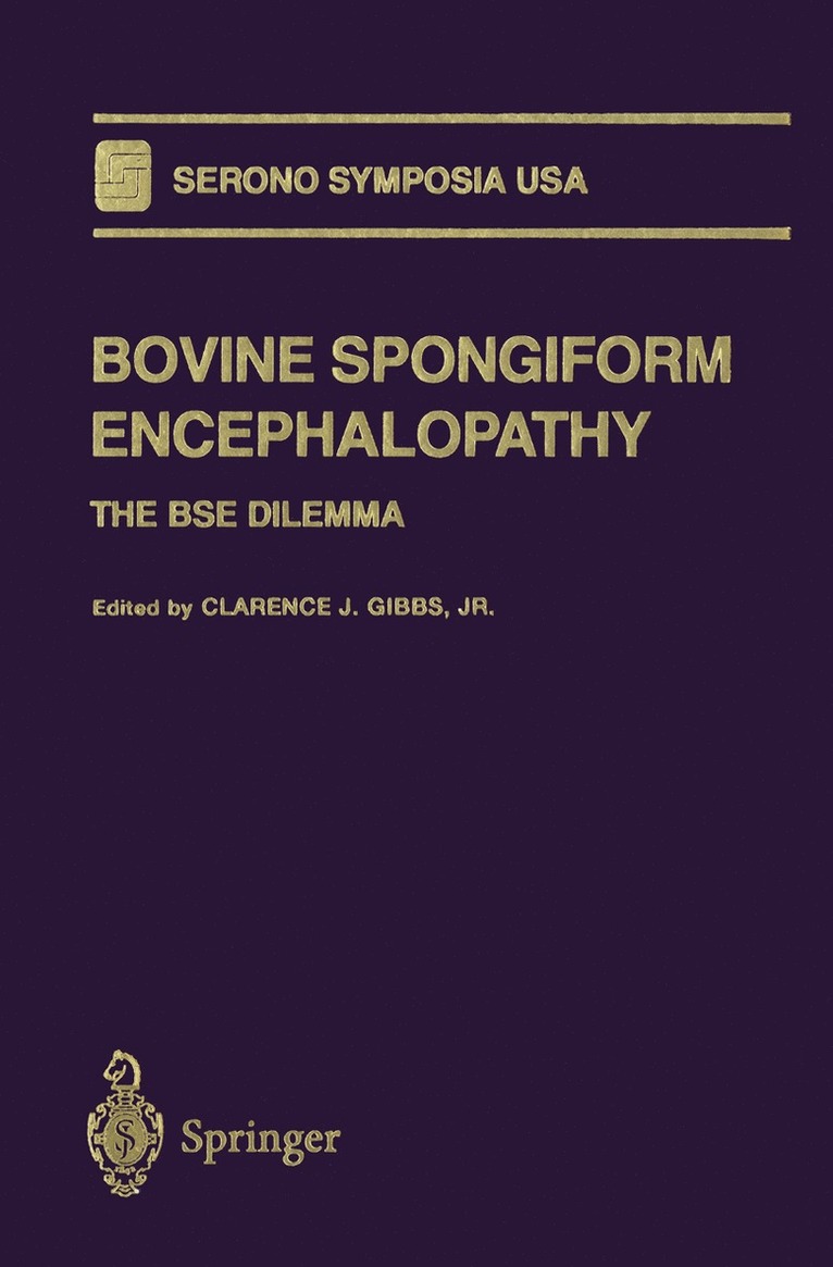 Clarence F. Gibbs, Jr., Clarence F. Gibbs Jr, Jr. Gibbs - Bovine Spongiform Encephalopathy, Häftad
