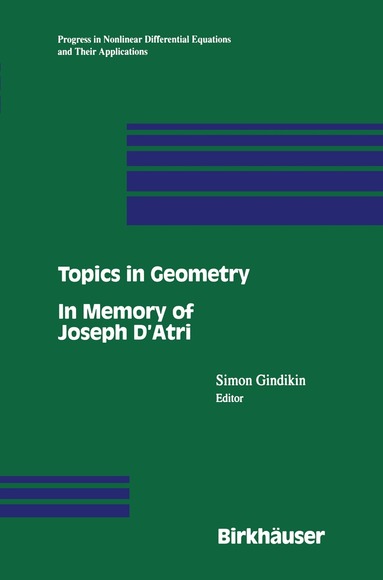 Simon Gindikin - Topics in Geometry, Häftad