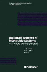 bokomslag Algebraic Aspects of Integrable Systems
