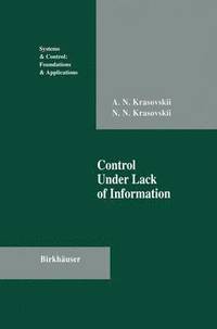 bokomslag Control Under Lack of Information