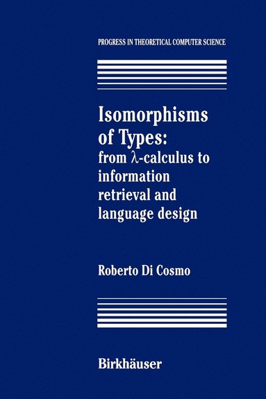 bokomslag Isomorphisms of Types