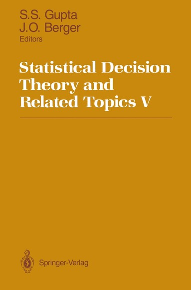 bokomslag Statistical Decision Theory and Related Topics V