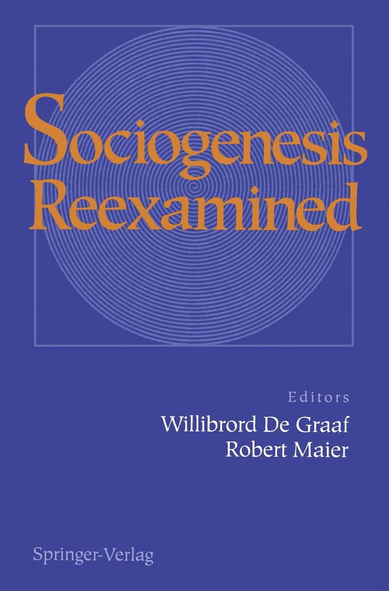 Sociogenesis Reexamined 1