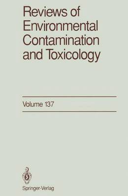 bokomslag Reviews of Environmental Contamination and Toxicology