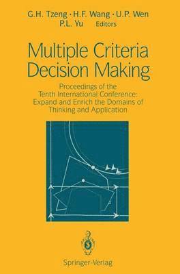 Multiple Criteria Decision Making 1