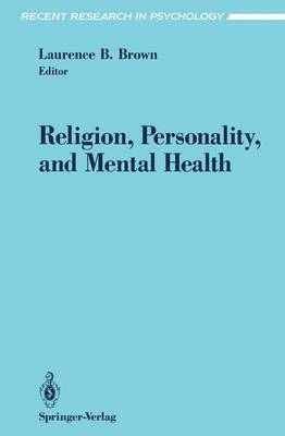 Religion, Personality, and Mental Health 1