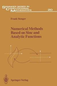 bokomslag Numerical Methods Based on Sinc and Analytic Functions