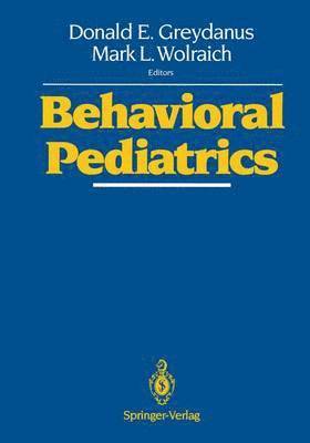 bokomslag Behavioral Pediatrics