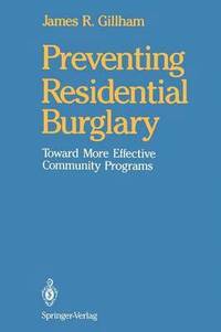 bokomslag Preventing Residential Burglary