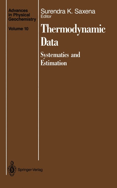 bokomslag Thermodynamic Data