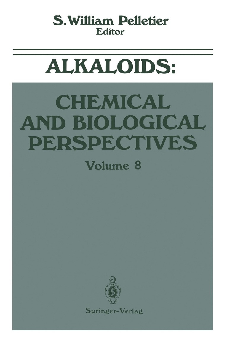 Alkaloids: Chemical and Biological Perspectives 1