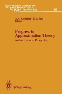 bokomslag Progress in Approximation Theory