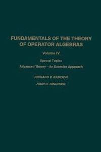 bokomslag Fundamentals of the Theory of Operator Algebras