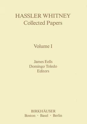 James Eelles, Domingo Toledo - Hassler Whitney Collected Papers Volume I, Häftad