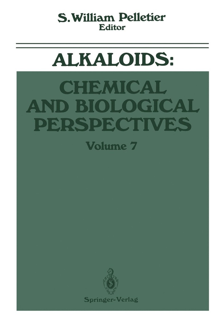 S. William Pelletier - Alkaloids: Chemical and Biological Perspectives, Häftad