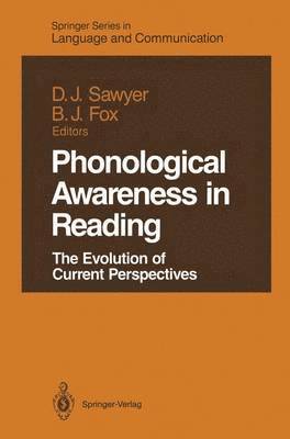 bokomslag Phonological Awareness in Reading