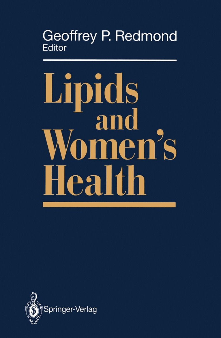 Geoffrey P. Redmond - Lipids and Women’s Health, Häftad