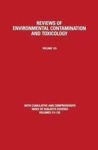 bokomslag Reviews of Environmental Contamination and Toxicology