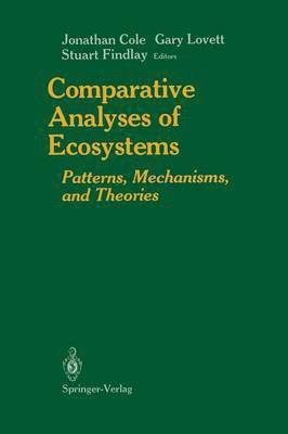 Comparative Analyses of Ecosystems 1