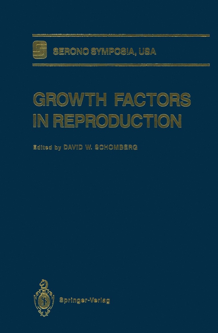 David W. Schomberg - Growth Factors in Reproduction, Häftad