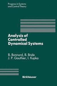 bokomslag Analysis of Controlled Dynamical Systems