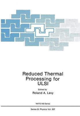 R.A. Levy, R. a. Levy, Roland Levy, R. A. Levy - Reduced Thermal Processing for ULSI, Häftad