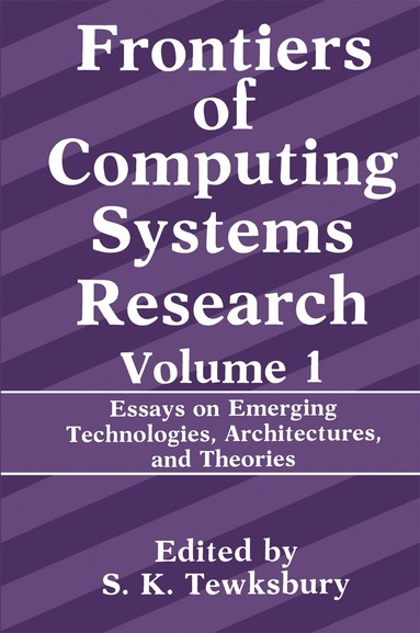 bokomslag Frontiers of Computing Systems Research