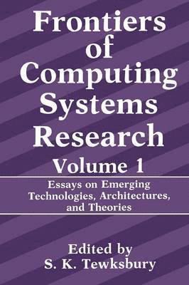 Frontiers of Computing Systems Research