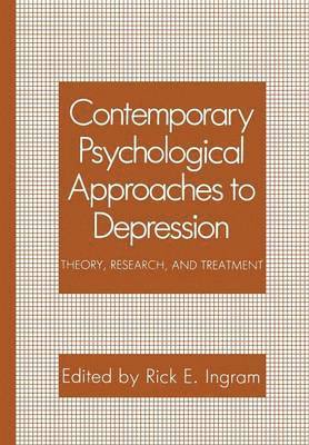 Contemporary Psychological Approaches to Depression 1